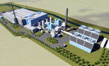 Image of Chinook's planned gasification plant in Dagenham